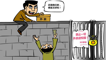 禁止外卖入校:校园外卖滑铁卢?