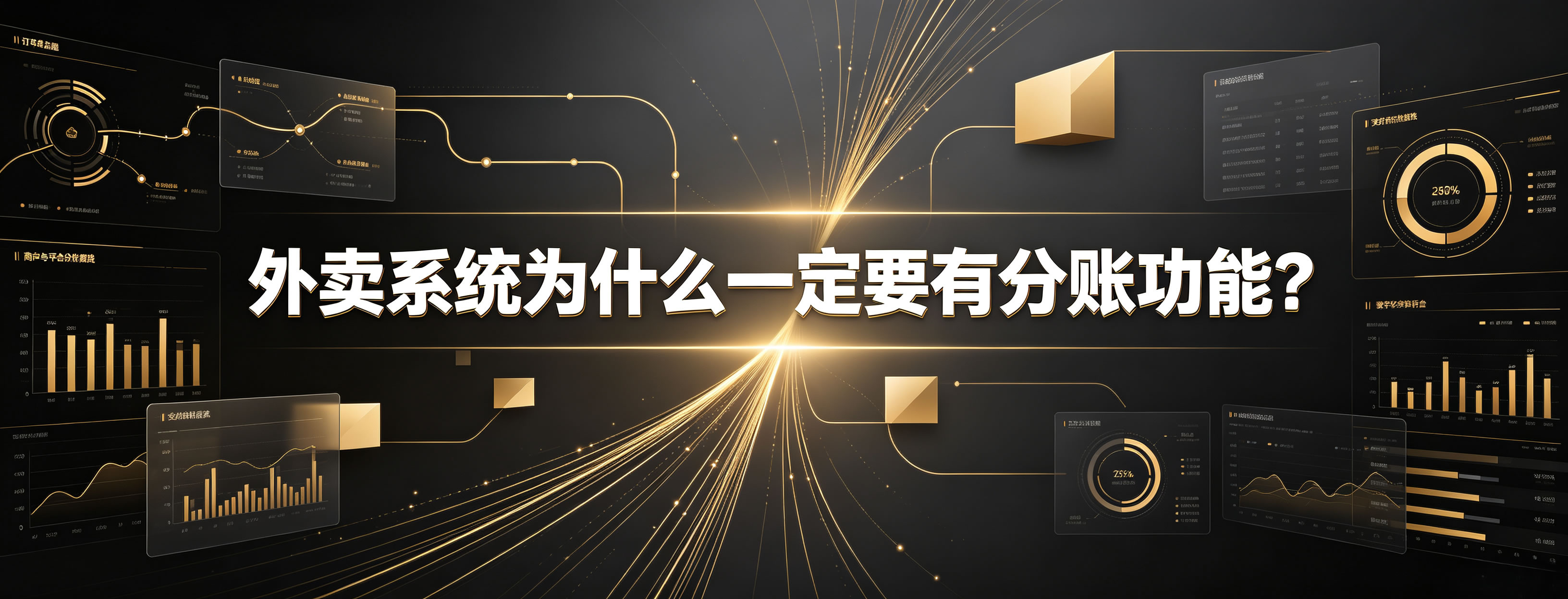 外卖系统为什么一定要有分账功能?