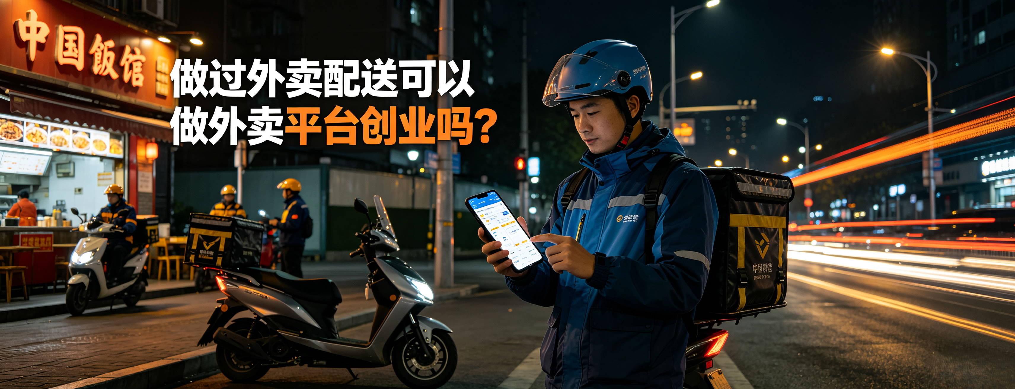 做过外卖配送可以做外卖平台创业吗？