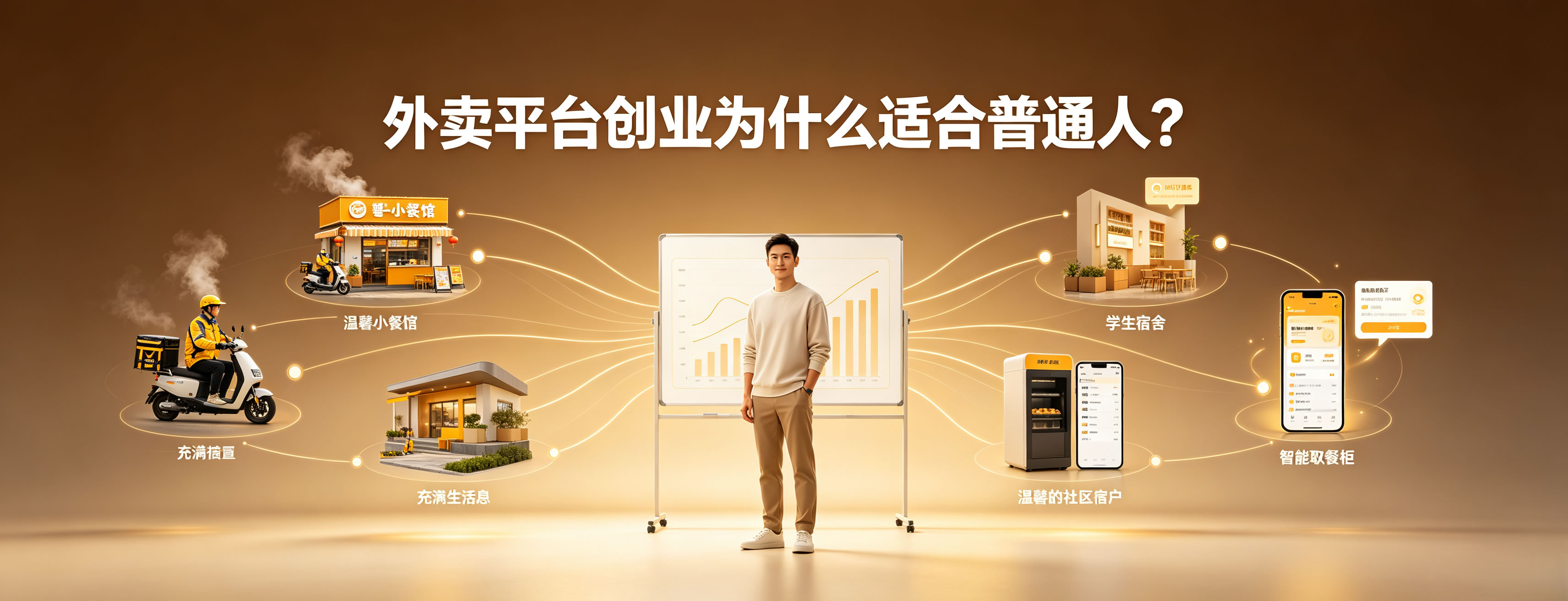 外卖平台创业为什么适合普通人?