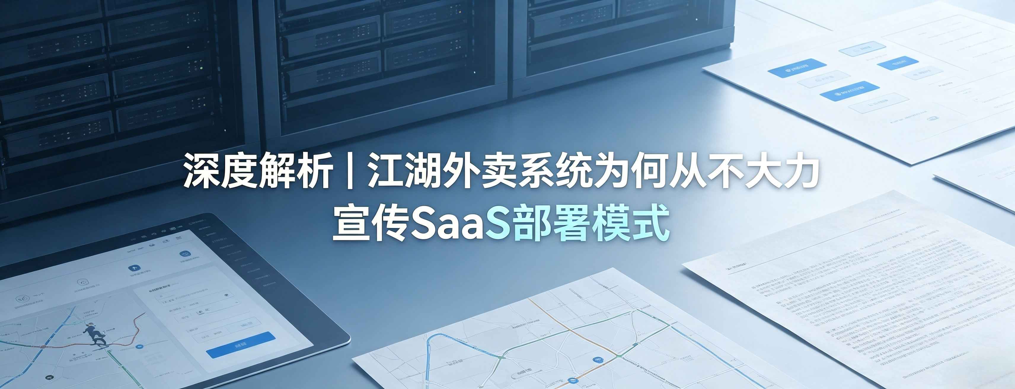 深度解析|江湖外卖系统为何从不大力宣传SaaS部署模式