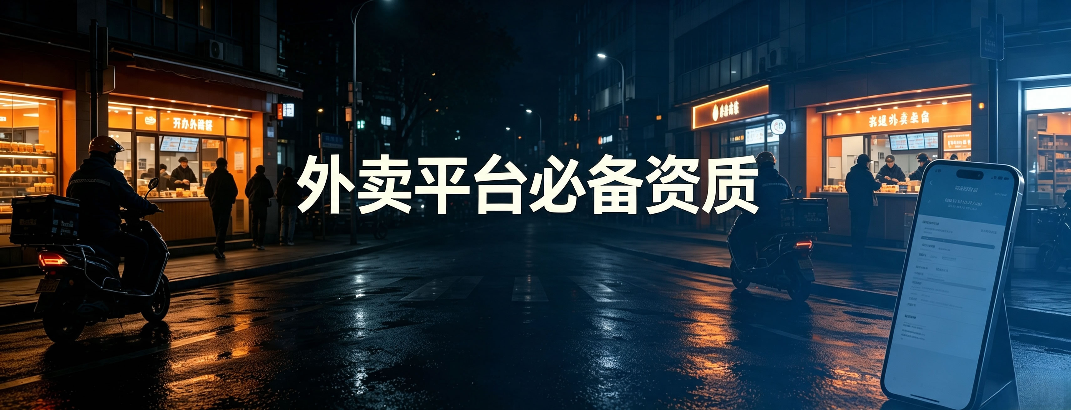 开办外卖平台需要办理哪些必备资质和证书？