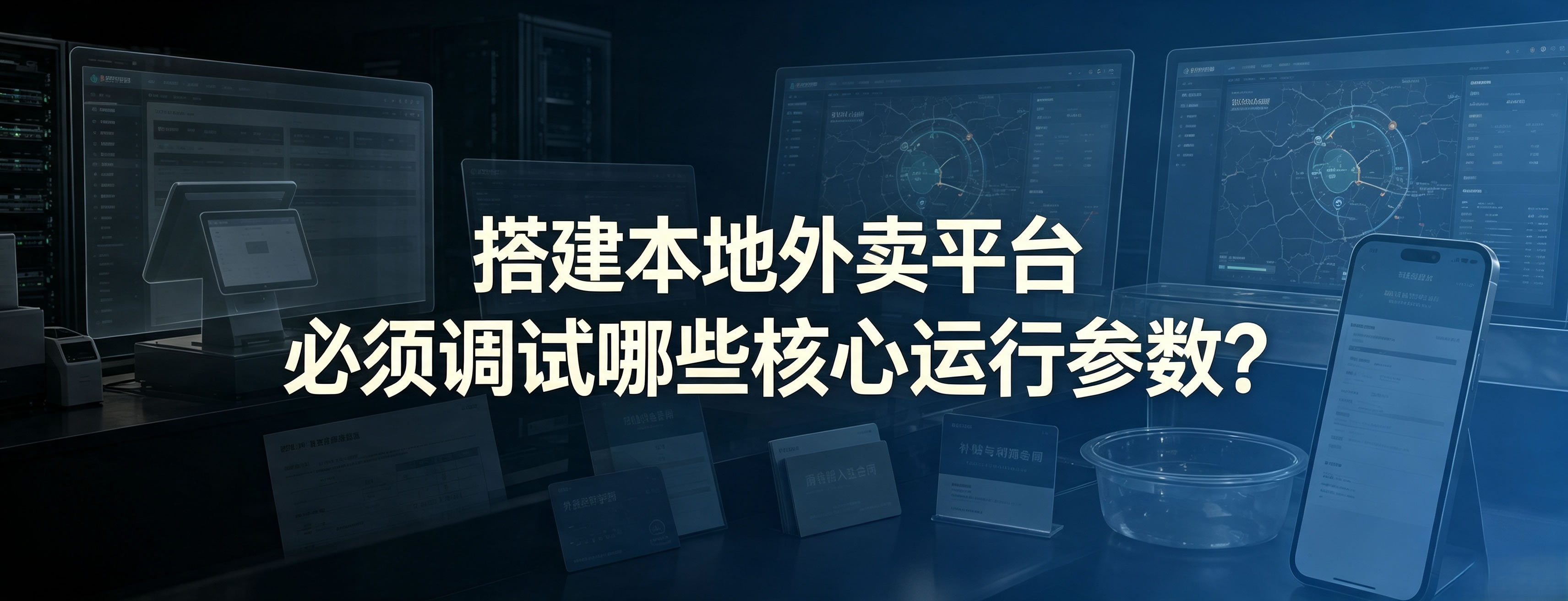 搭建本地外卖平台 必须调试哪些核心运行参数？