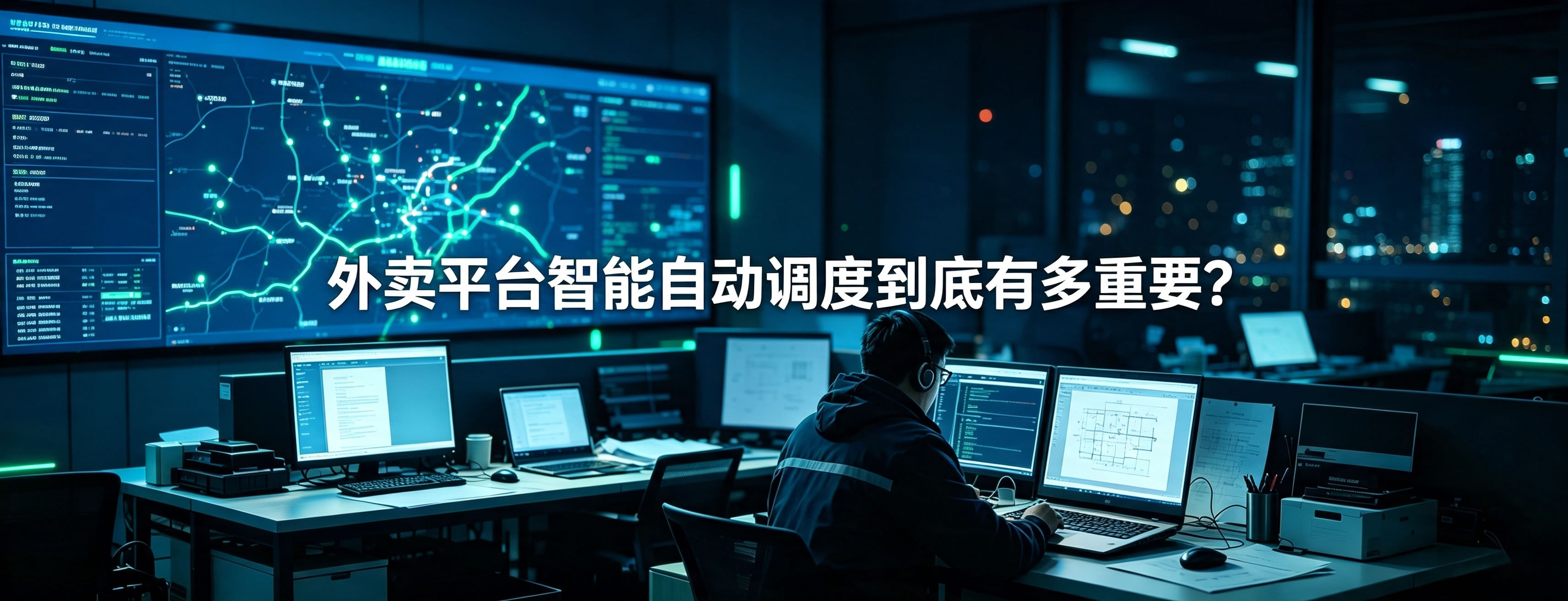 外卖平台智能自动调度到底有多重要？