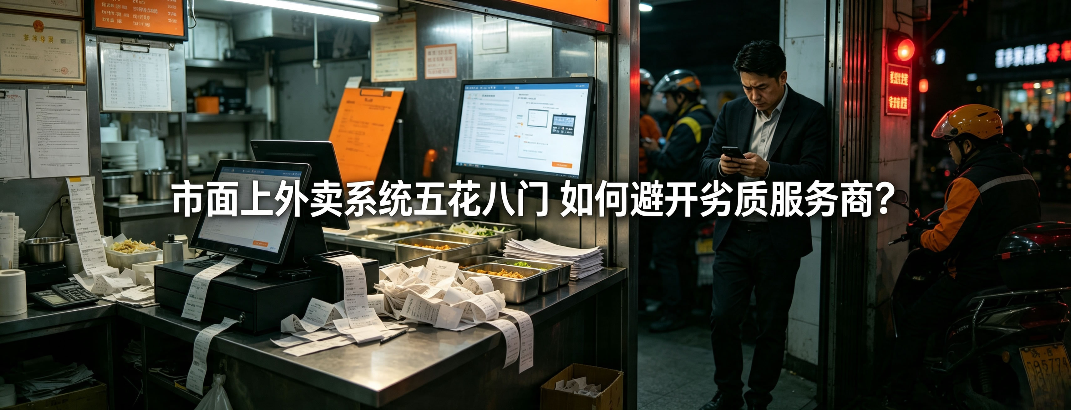 市面上外卖系统五花八门 如何避开劣质服务商？