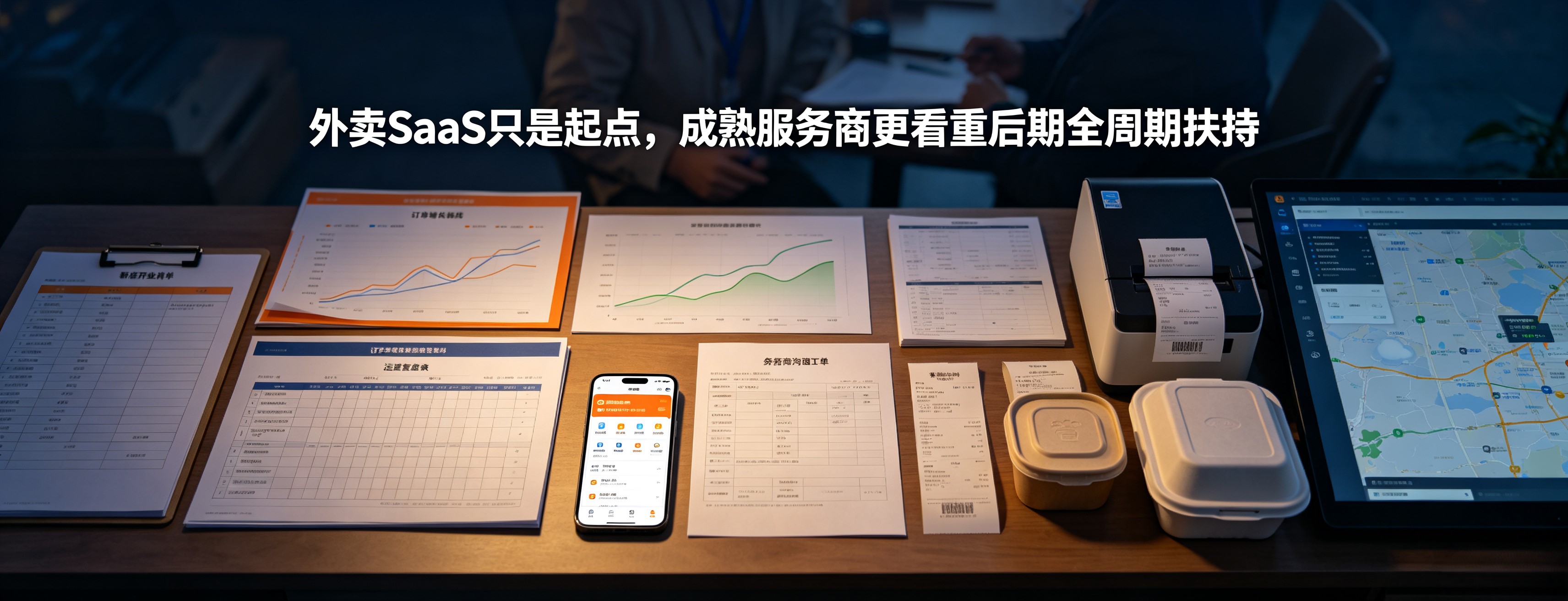 外卖SaaS只是起点 成熟服务商更看重后期全周期扶持