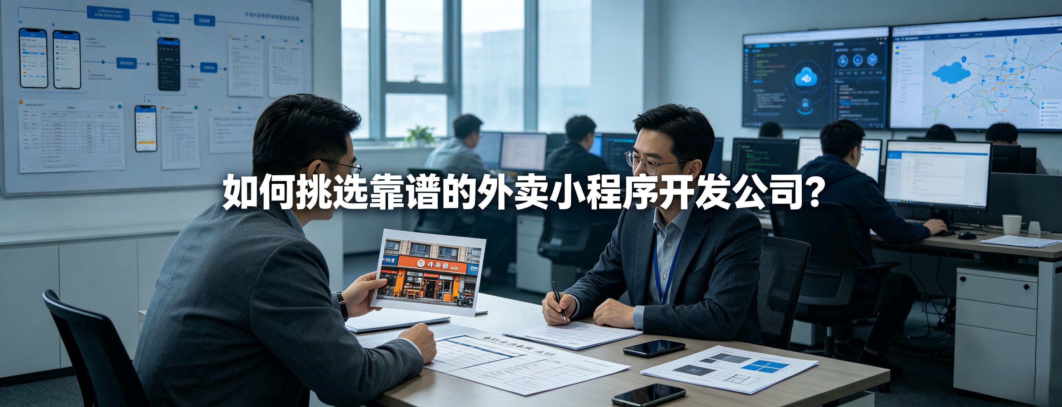 如何挑选靠谱的外卖小程序开发公司？合肥江湖科技评判标准清单