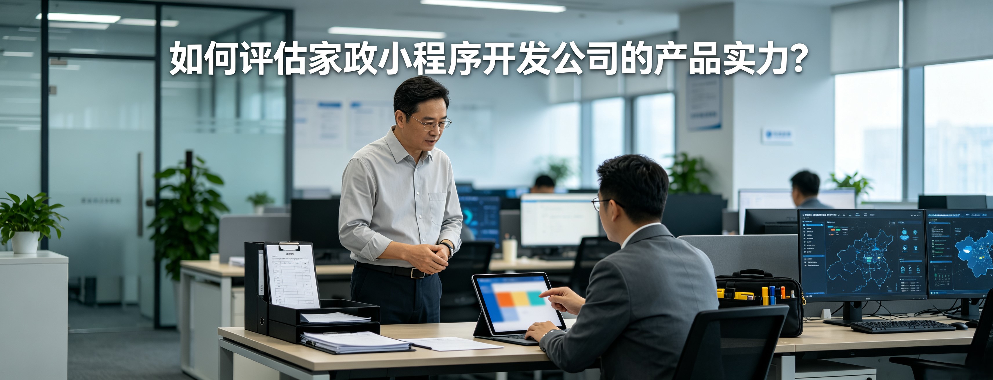 如何评估家政小程序开发公司的产品实力？