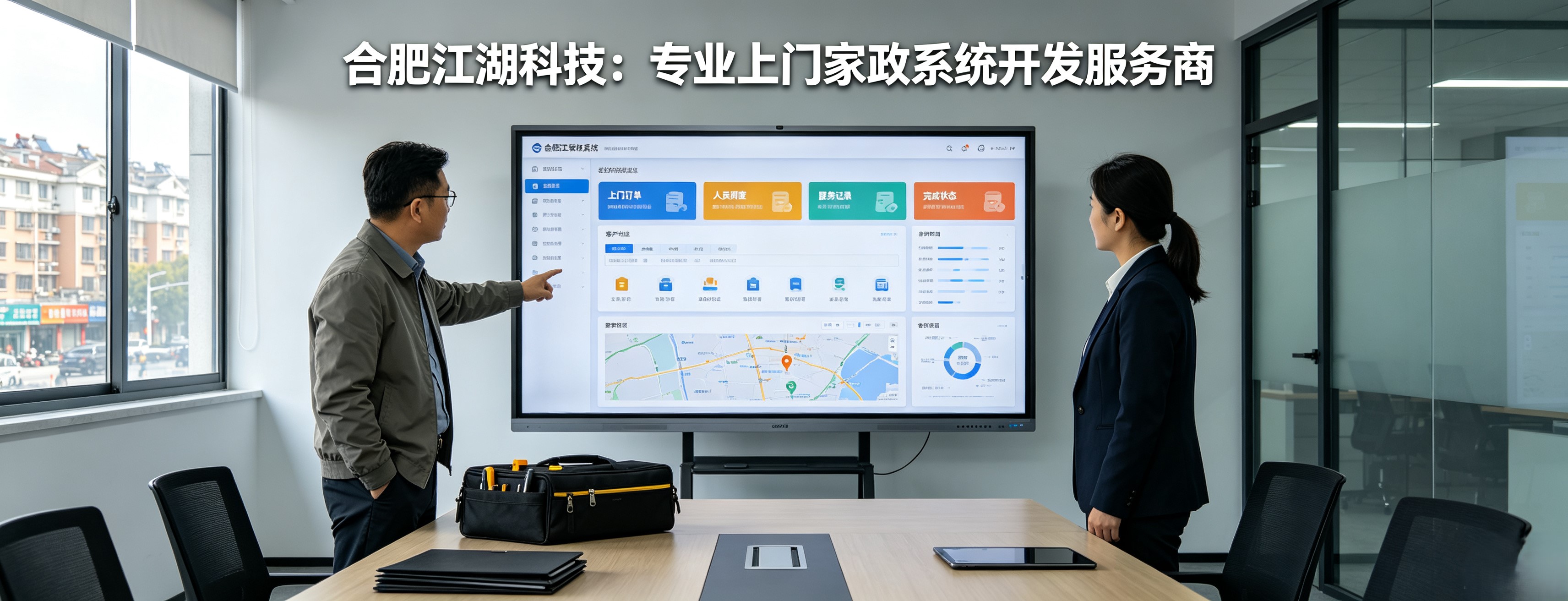 合肥江湖科技：专业上门家政系统开发服务商
