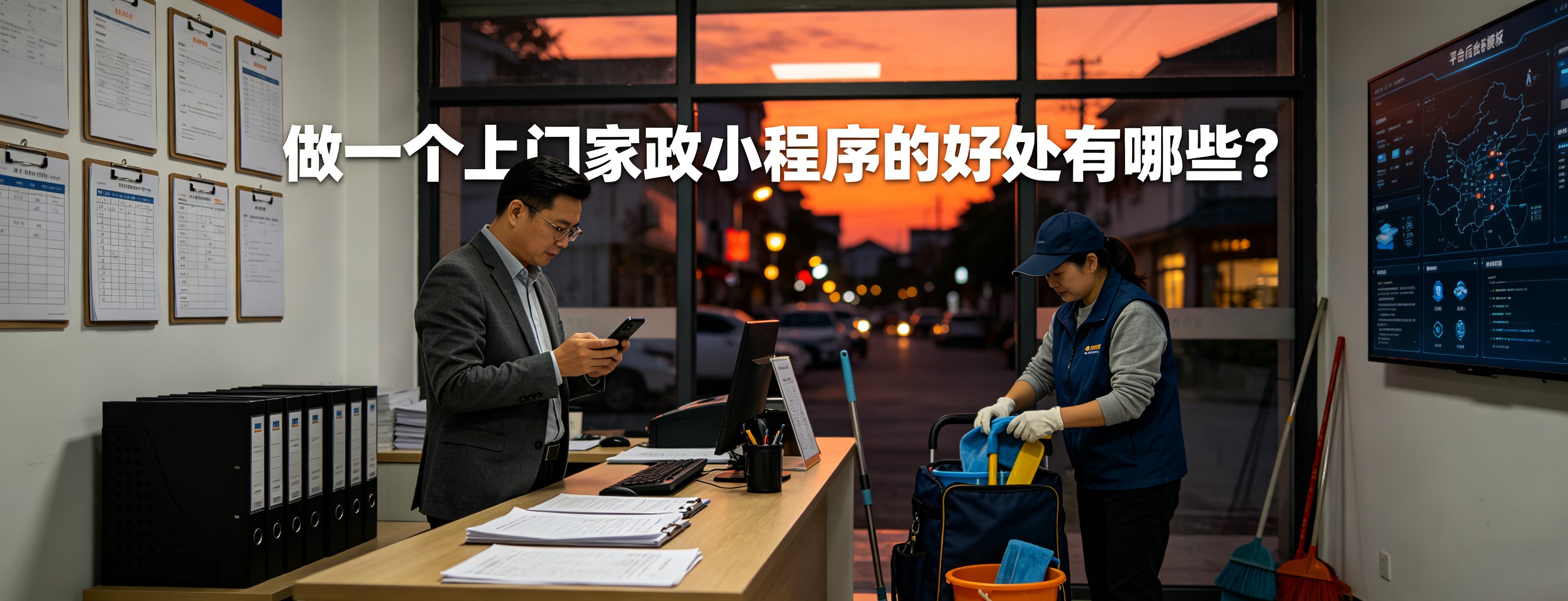 做一个上门家政小程序的好处有哪些？