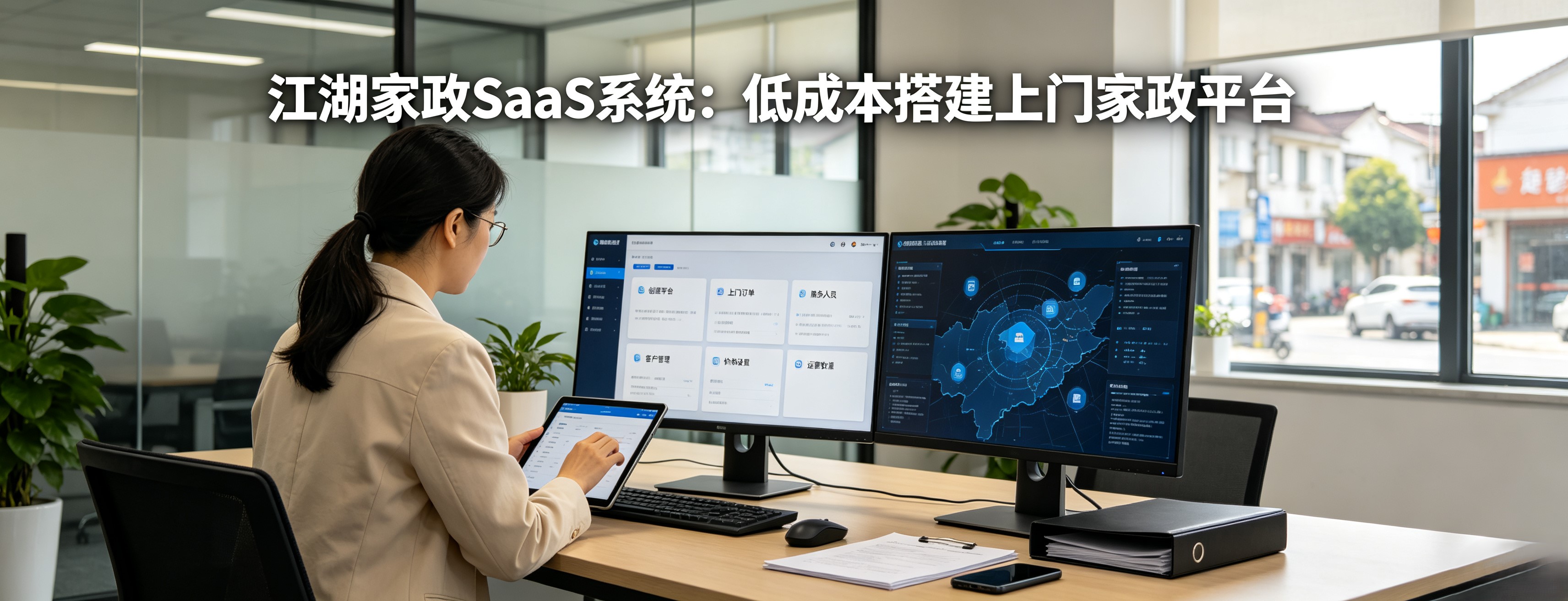 低成本搭建家政平台|江湖家政SaaS仅3000元/年