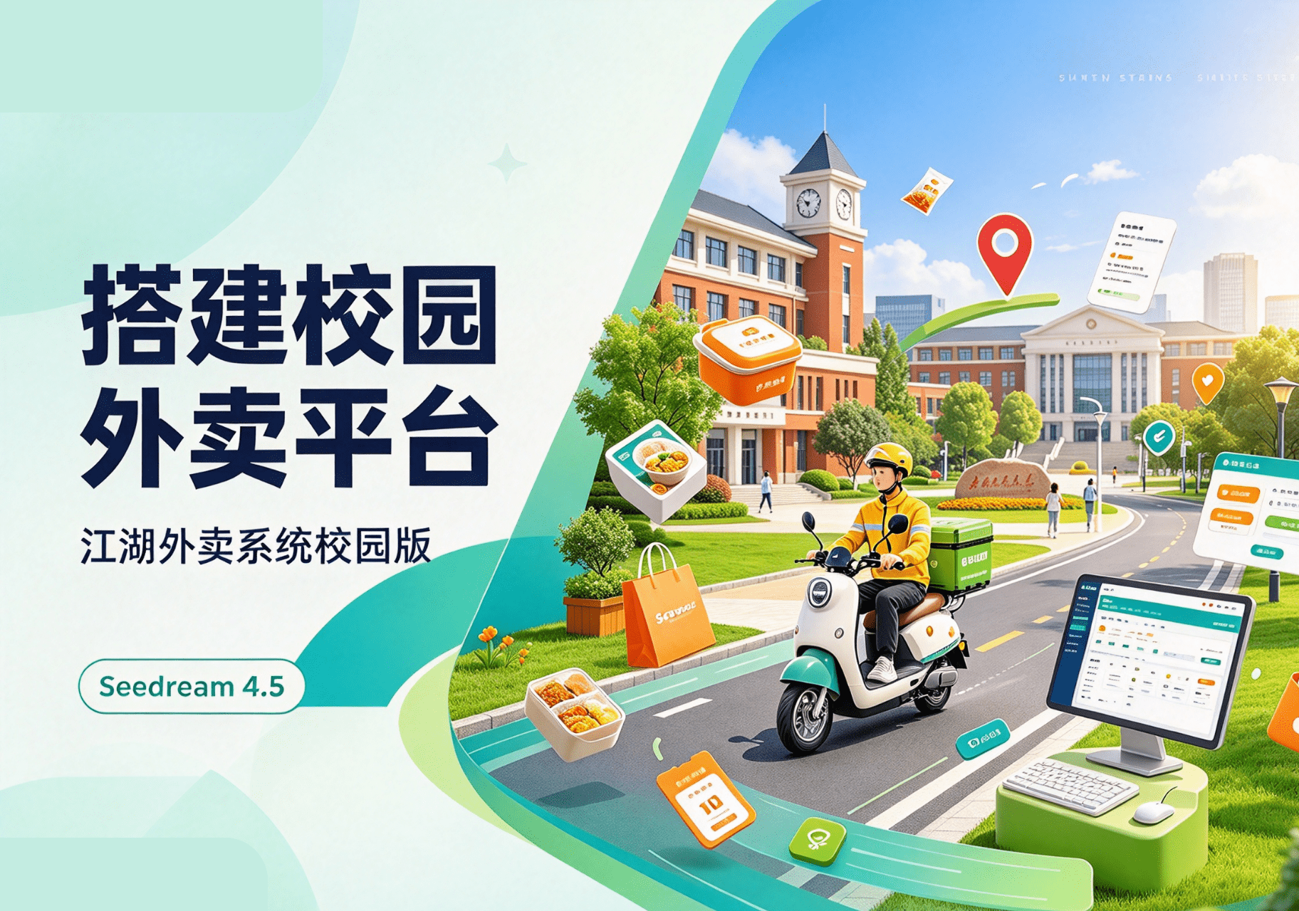 大学城想要多校区搭建外卖分站，要不要额外花钱？系统选型与避坑指南