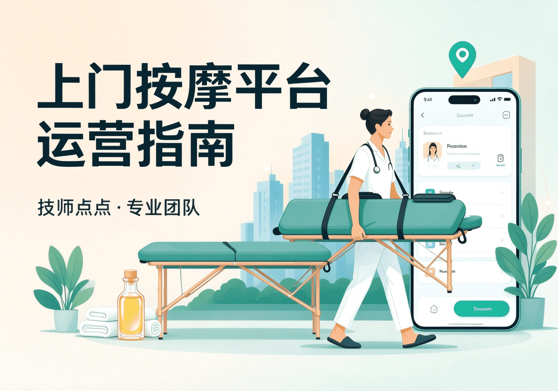 上门按摩平台技师招募渠道与风险全解析