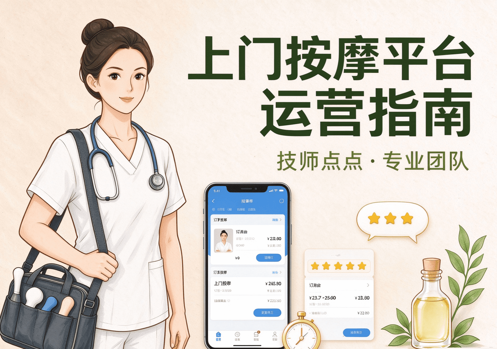 运营上门按摩平台，线下推广到底该找谁合作？