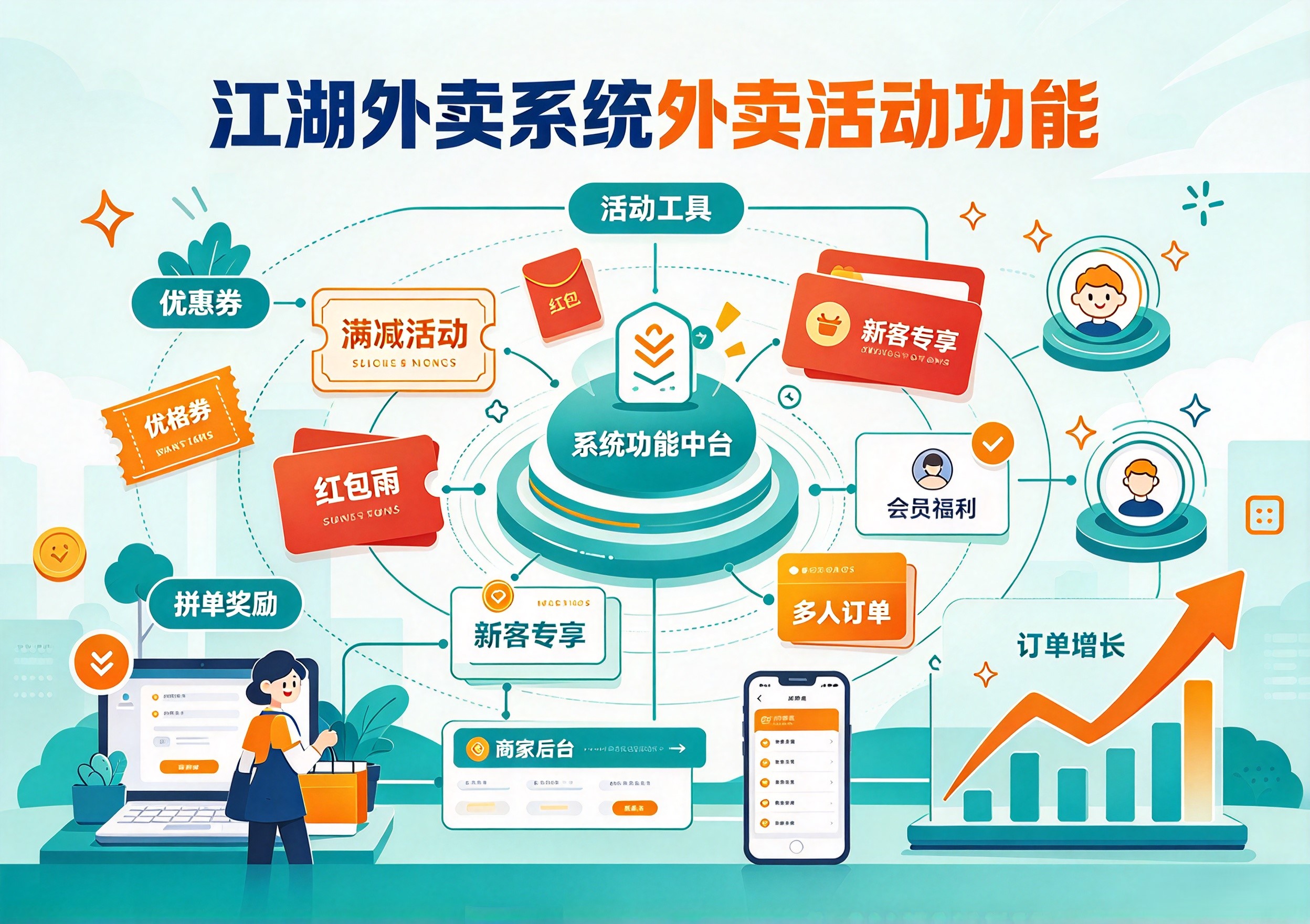 江湖外卖系统外卖活动功能